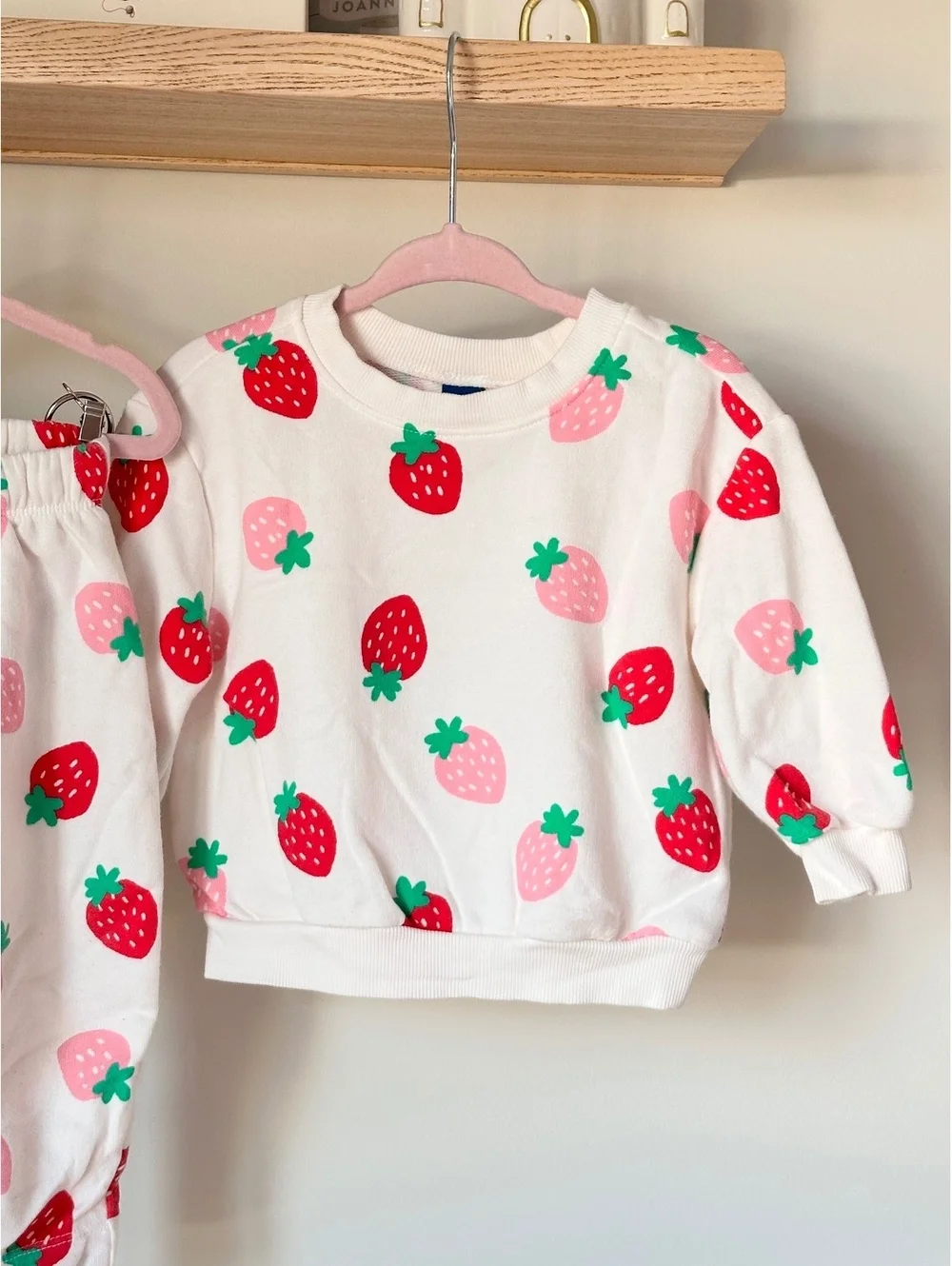Old Navy Strawberry Set Sz 6-12m